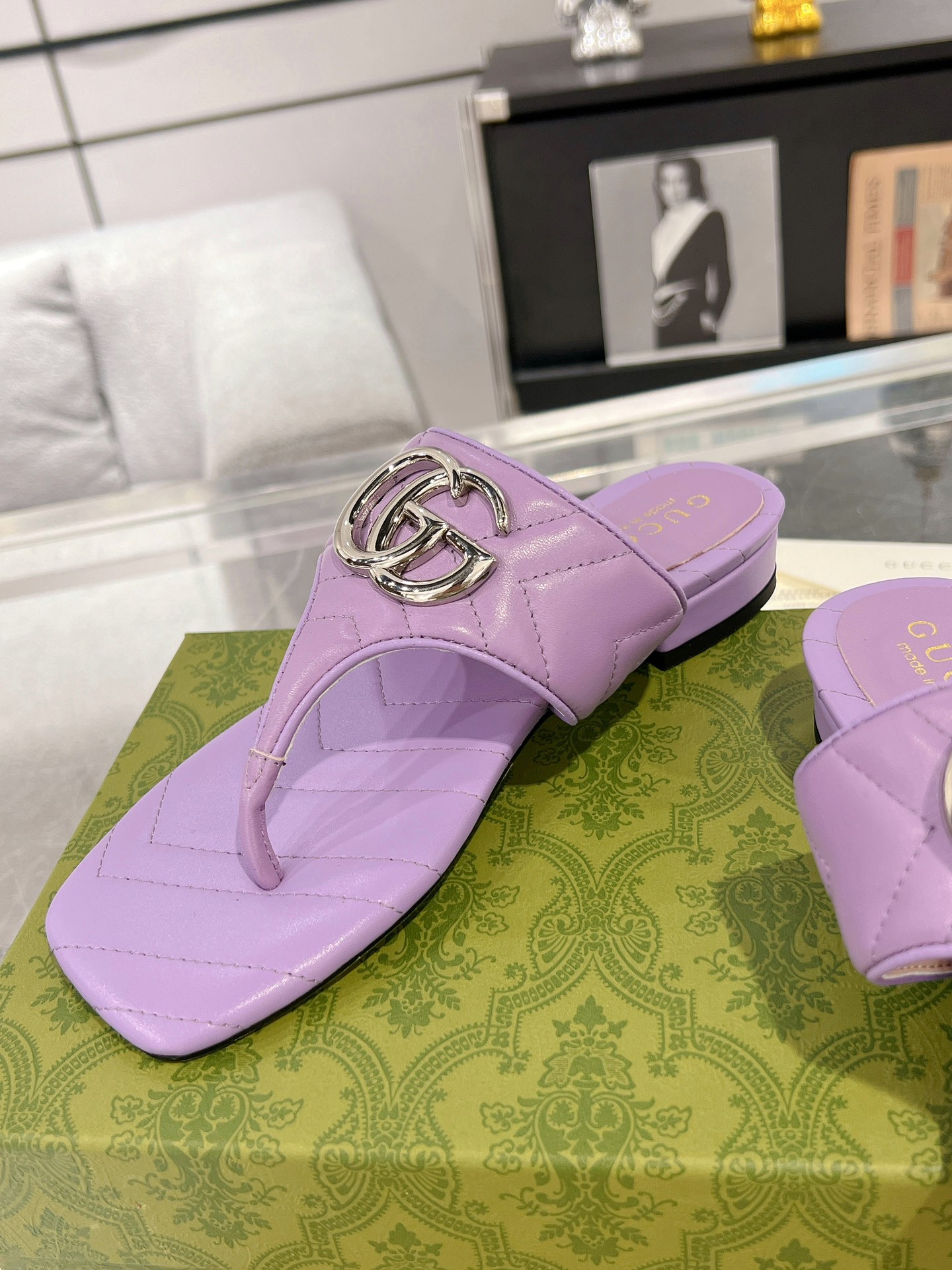 Gucci GG Marmont Slippers Size 36-41