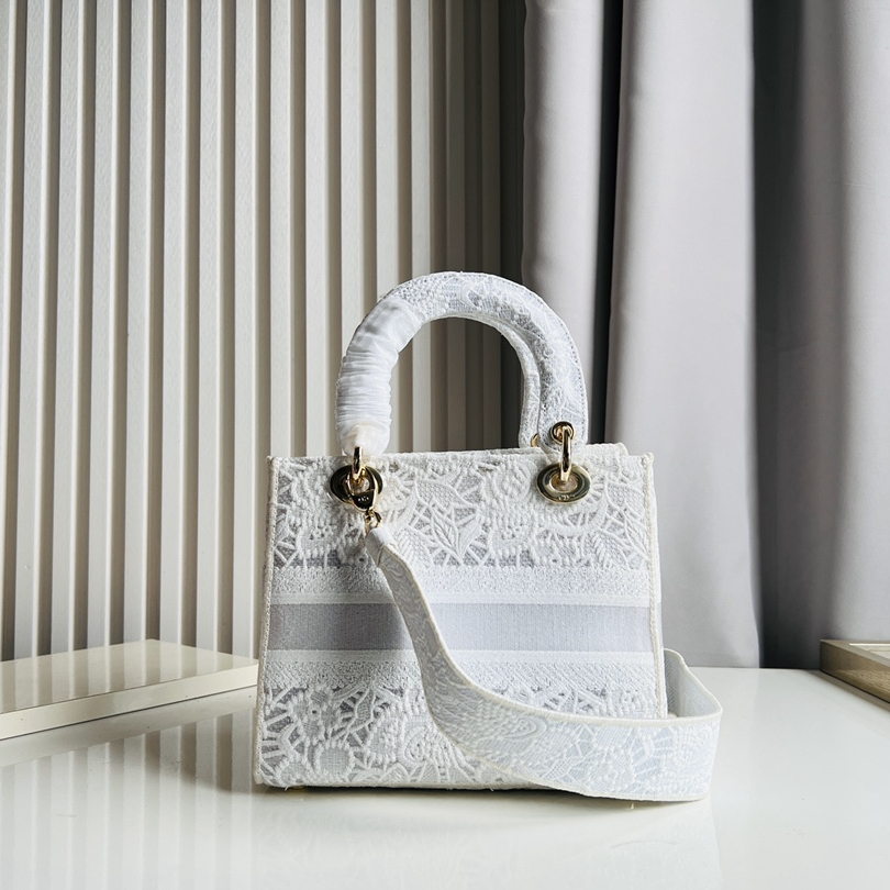 Dior Lady D-lite Women Shouler Bags 24cm