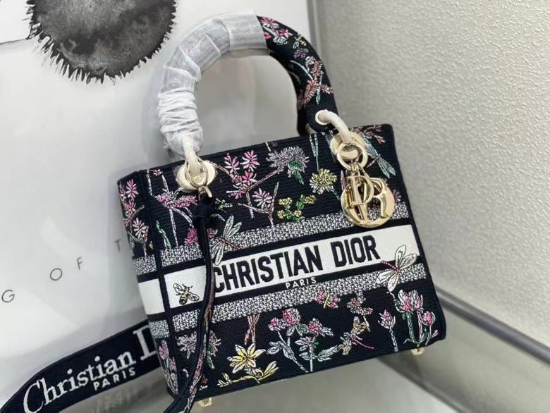 Dior Lady Women Shoulder Bags 24*20*11cm