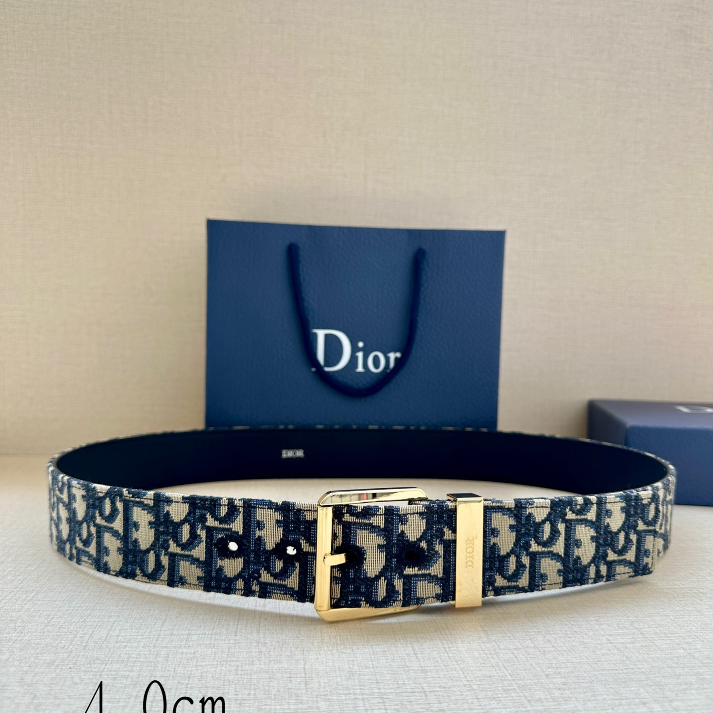 Dior Mens Belt Width 4cm