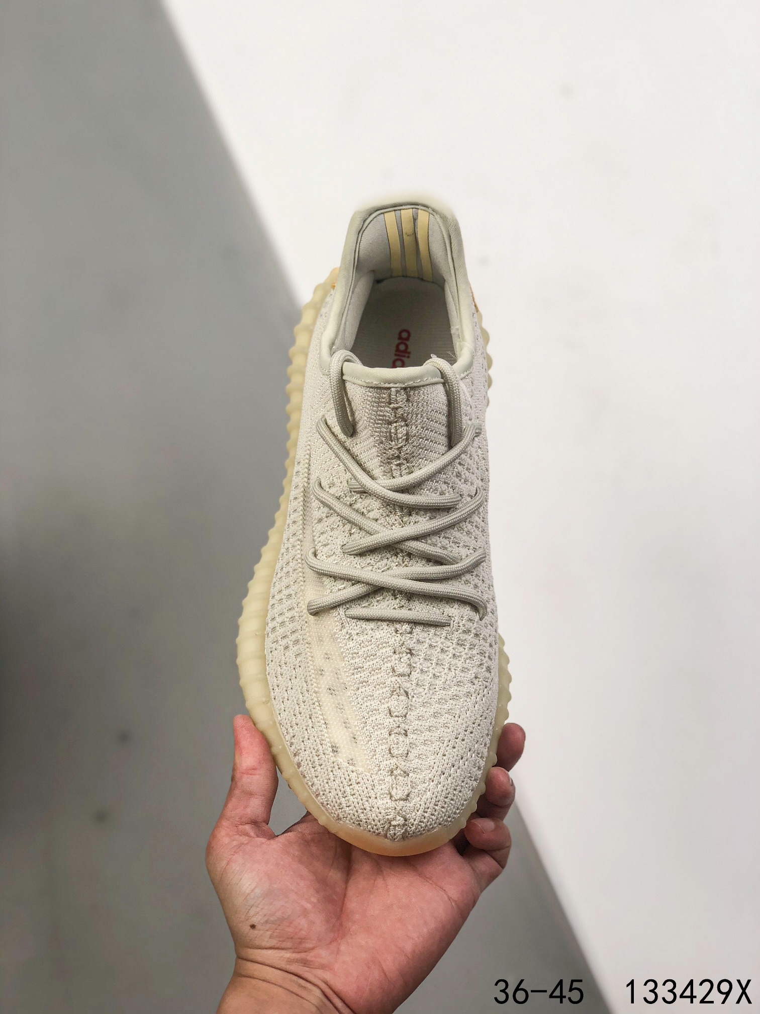 Yeezy 350 Boost 350 V2 Mens/Women Sneakers Shoes Light Yellow 36 - 45