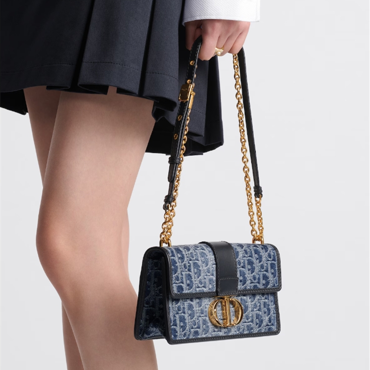 Dior Montaigne East-West mit Kette Women Shoulder Bags 21*6*12cm