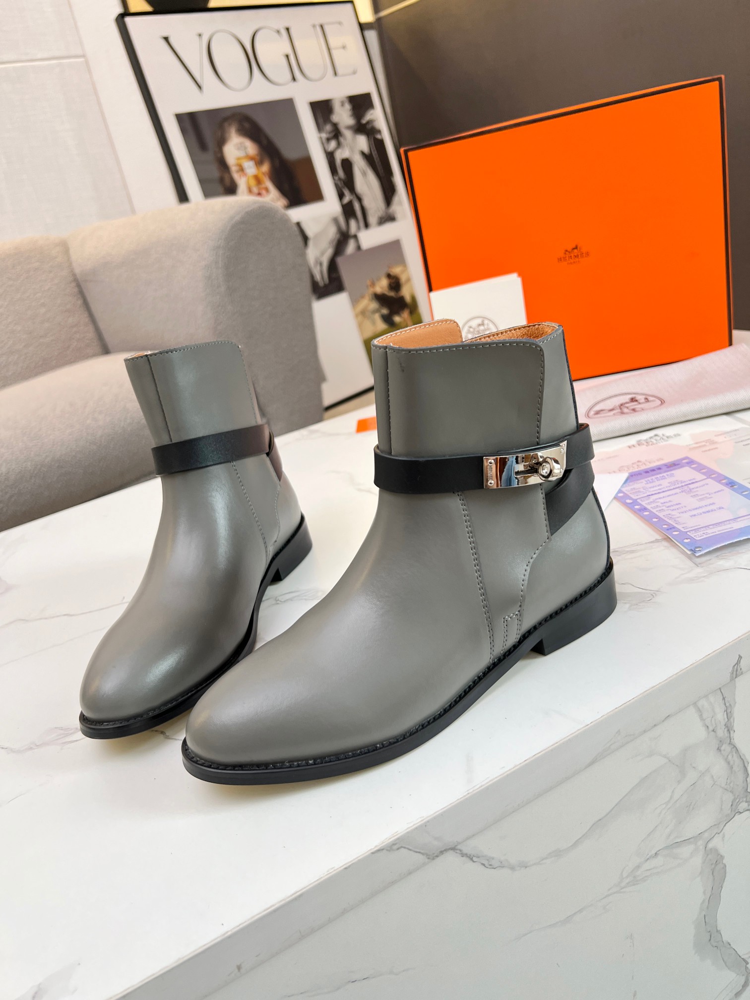 Hermes Women Kelly Boots Size 36-41