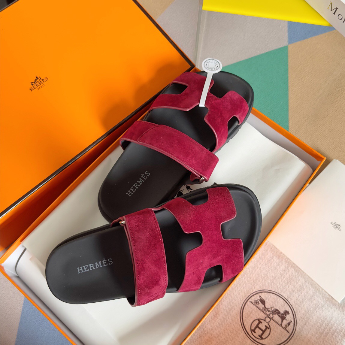 Hermes chypre Slippers Size 36-45