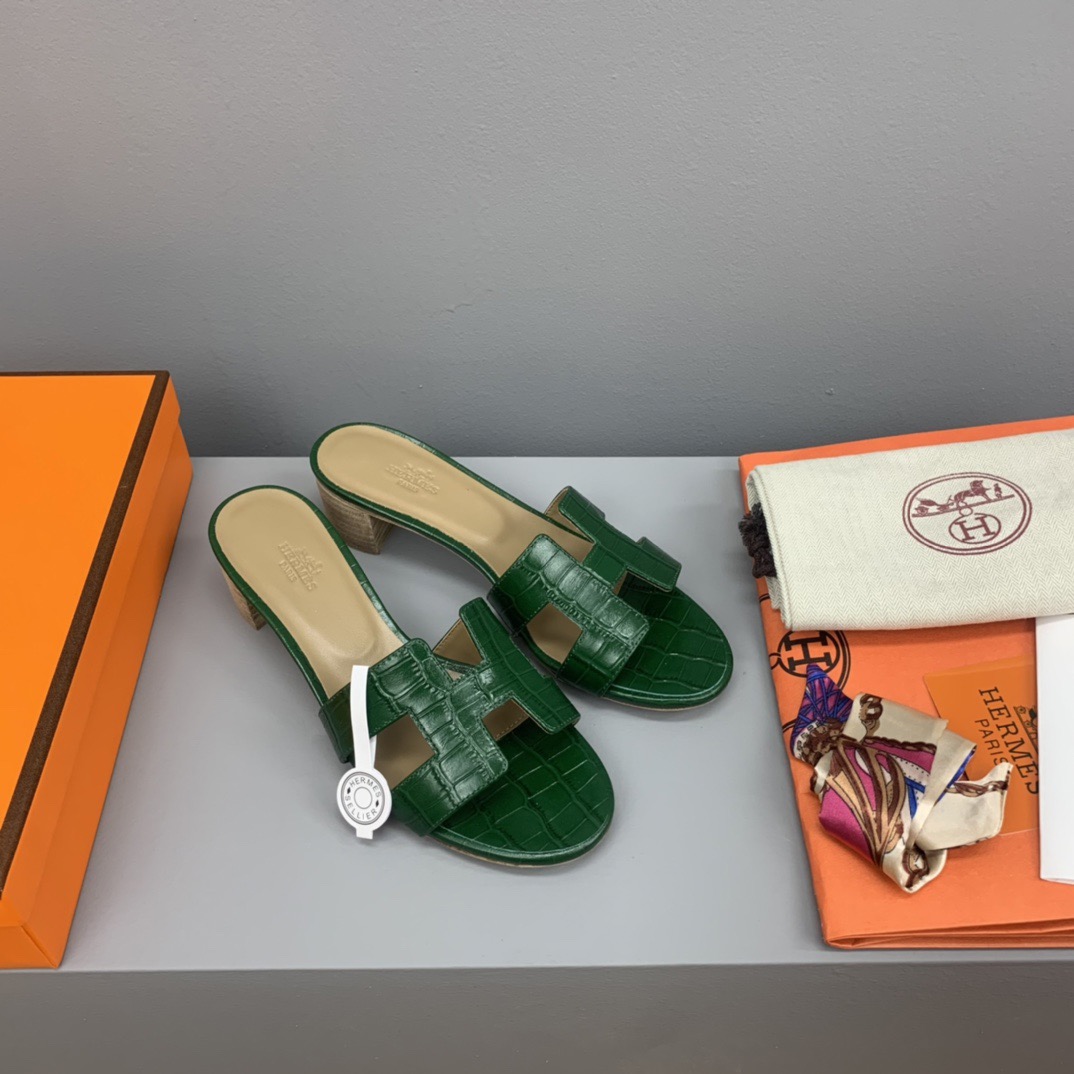 Hermes Oasis Sandals Size 35-41 6-Color