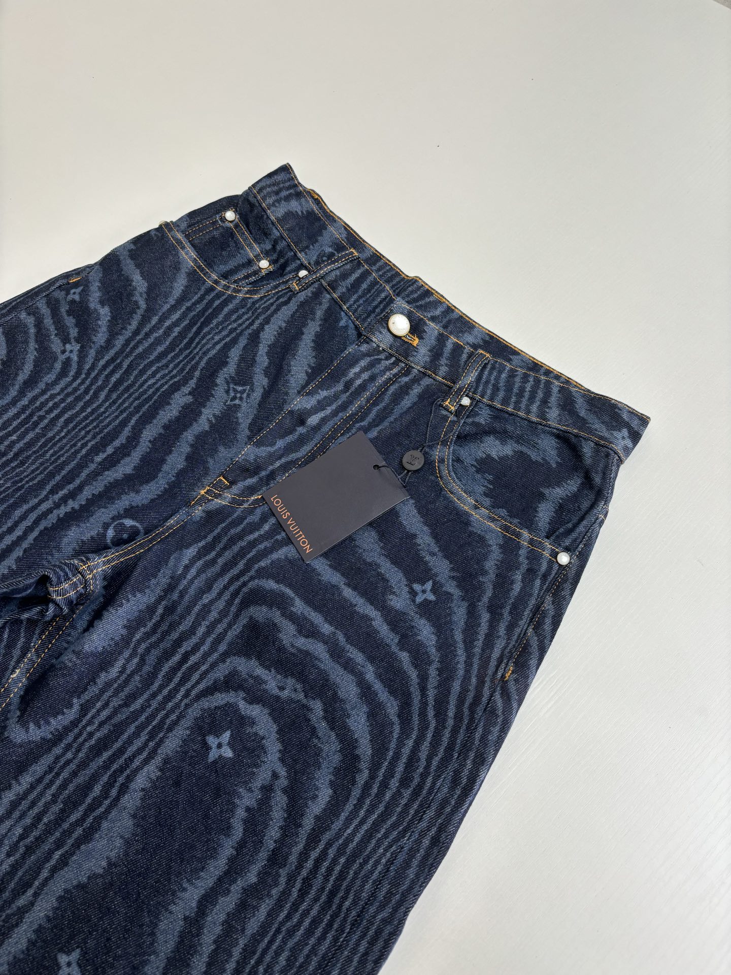 Louis Vuitton Monogram Pants Jeans Size S-XL