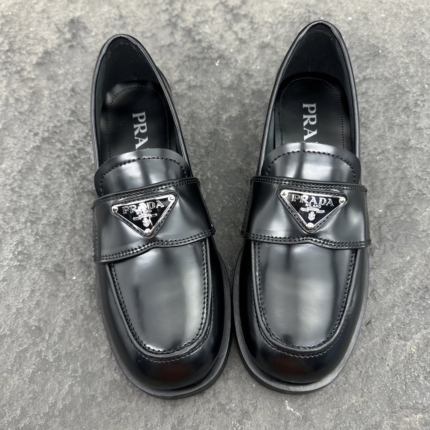 Prada Chocolate Loafers Size 36-41