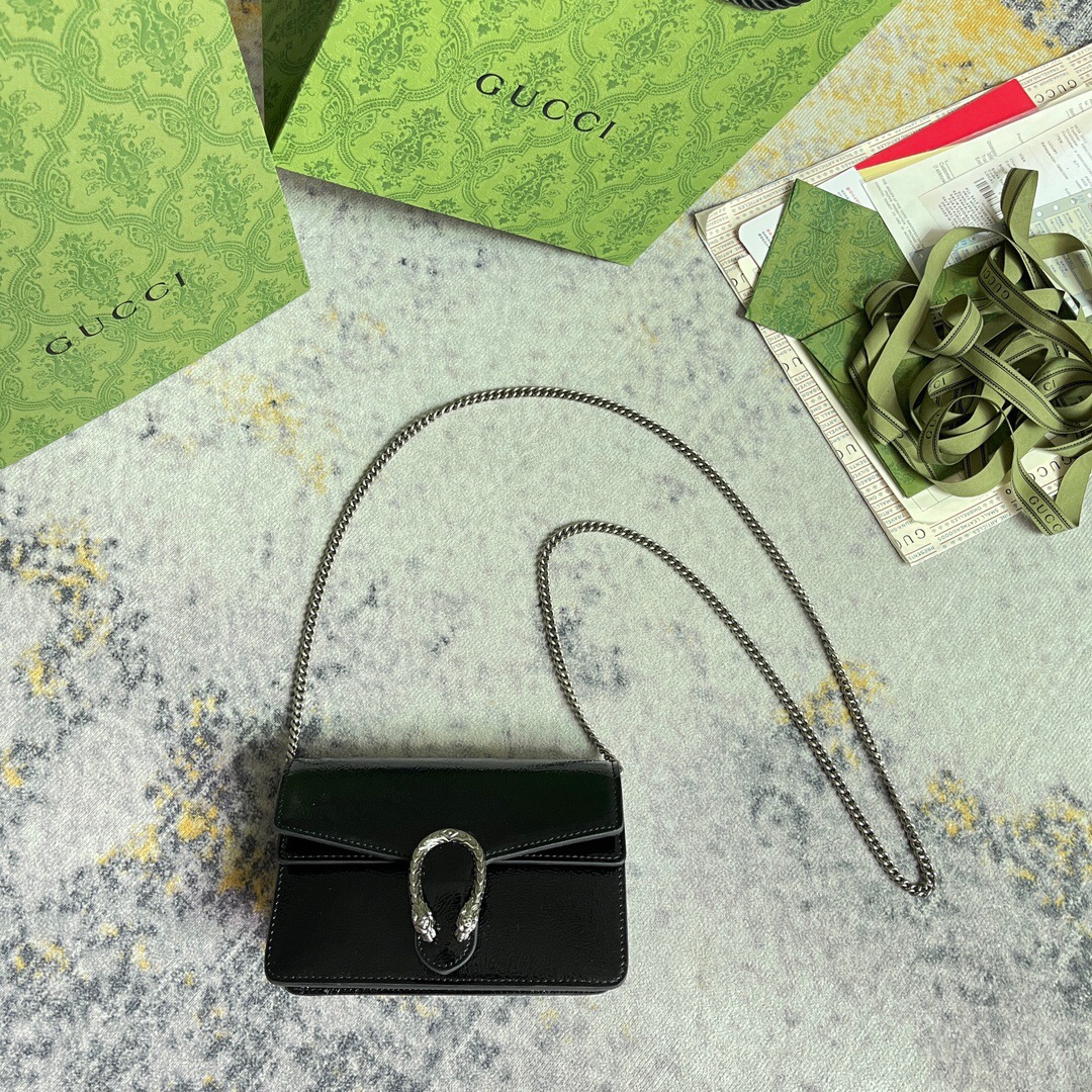 Gucci Dionysus Super-Mini Women Shoulder Bags 17.5*11*6.5cm