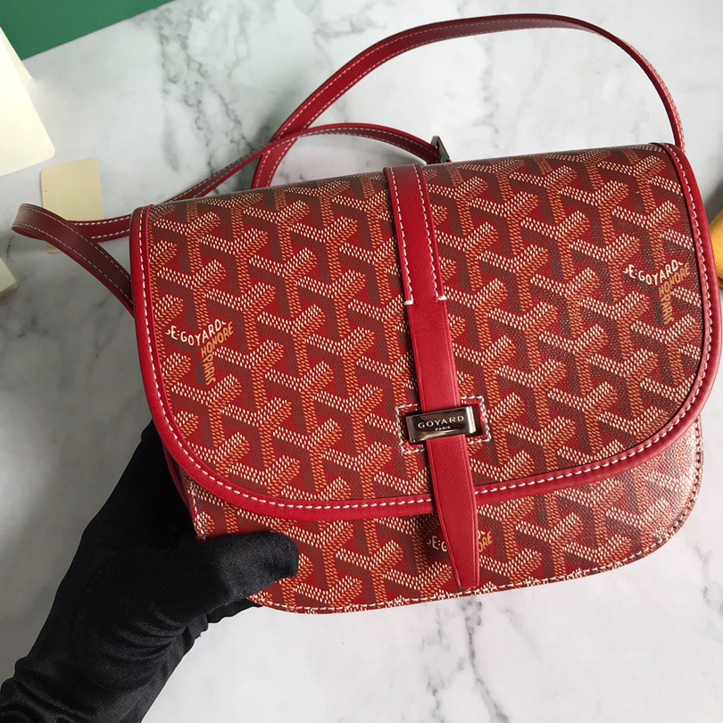 Goyard Belvedere Mens Shoulder Bags Size 22*16*7cm