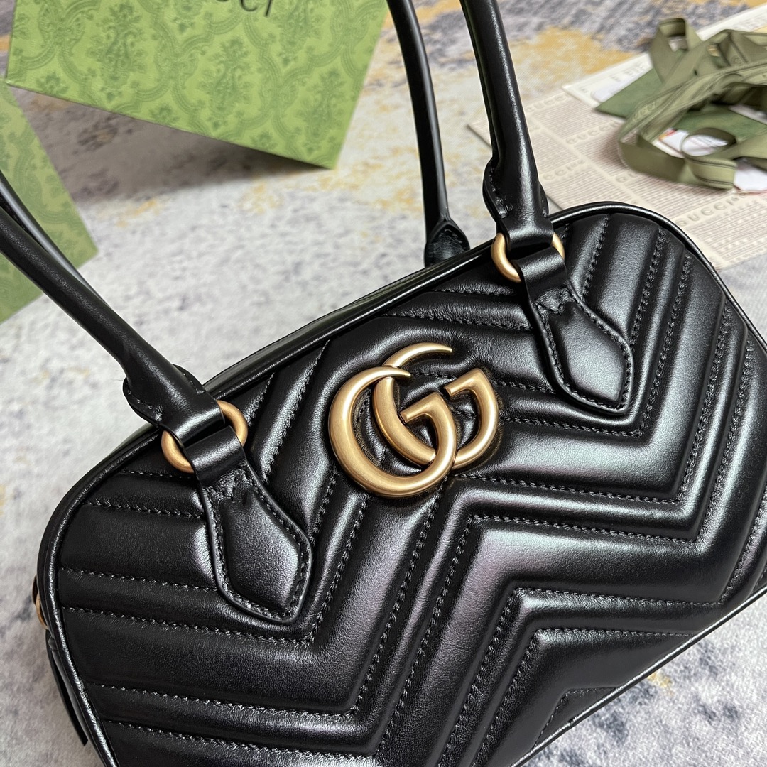 Gucci Women Shoulder Bags Size 25.5*15.5*6.5cm