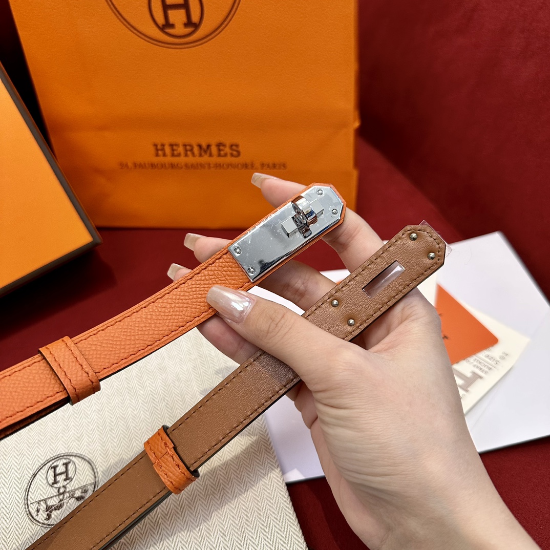 Hermes Women Belt Width 2cm