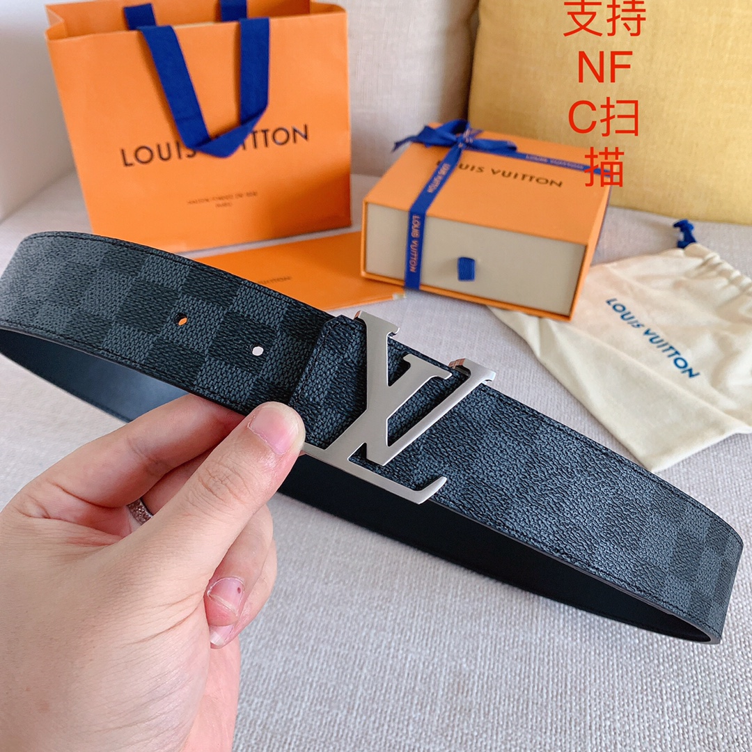 Louis Vuitton Mens Belt Width 4cm