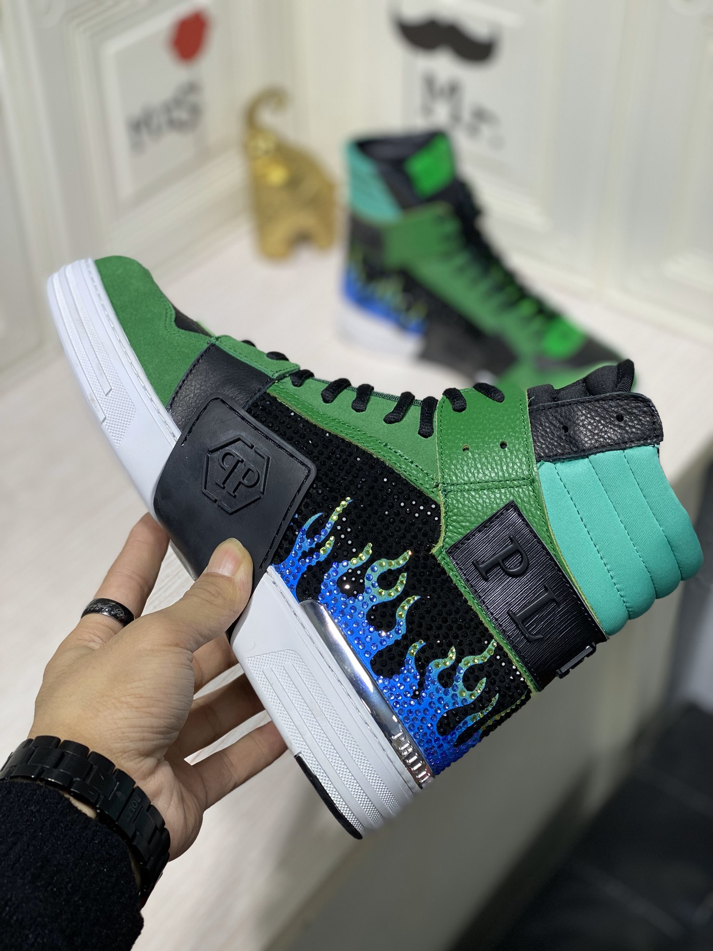 Philipp Plein Mens Outdoor Sneakers Shoes 38 - 45