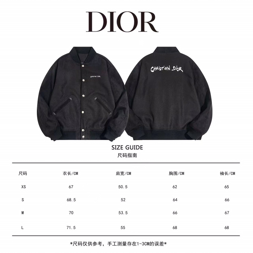 Dior Unisex Jacket Size S-XL