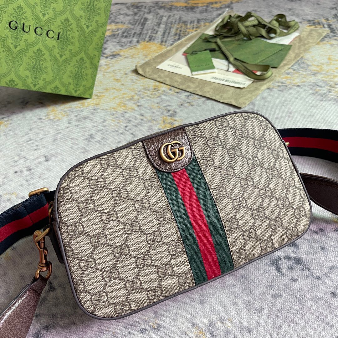Gucci Kleine Ophidia Mit GG Mens Shoulder Bags Size 24*15*7.5cm