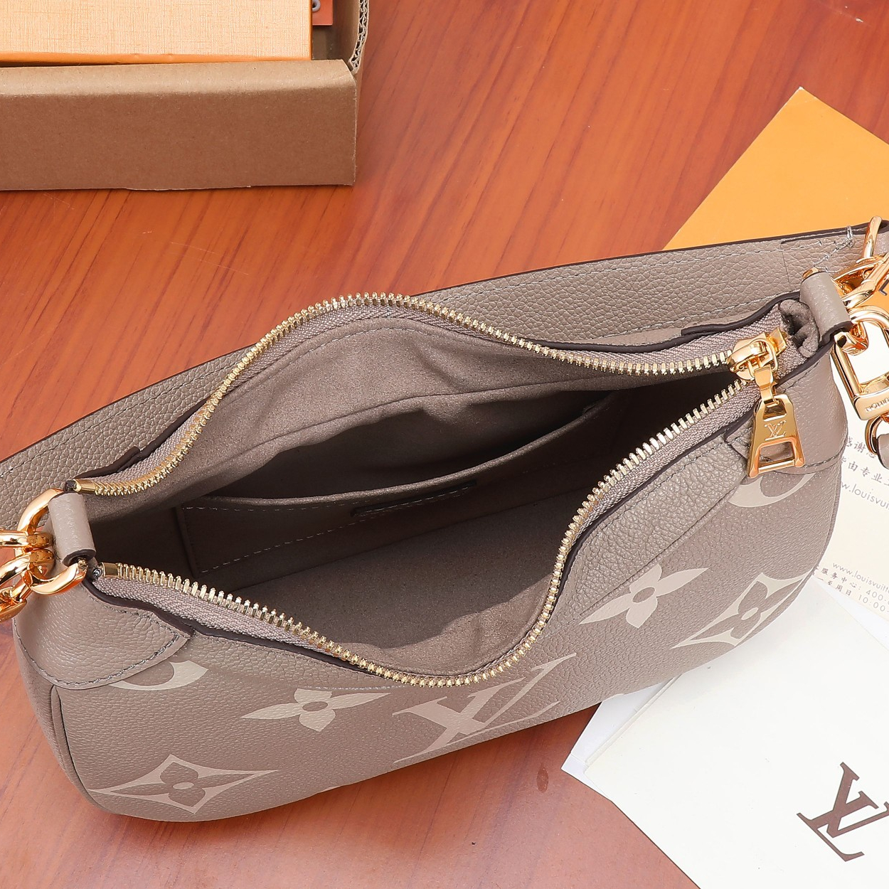 Louis Vuitton M46112 Bagatelle Women Shoulder Bags Size 22*14*9cm