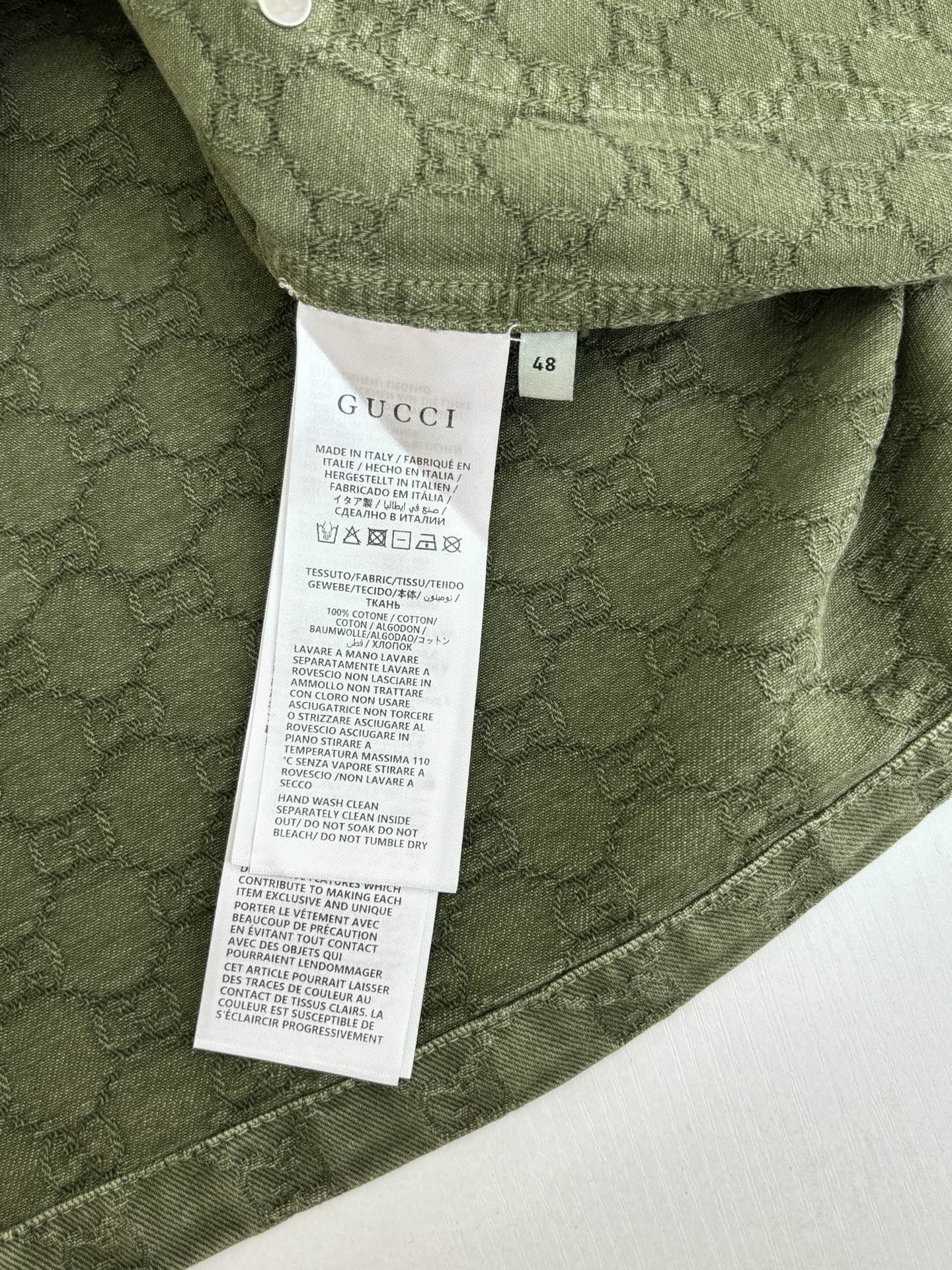 Gucci Unisex Jacket Size S-XL