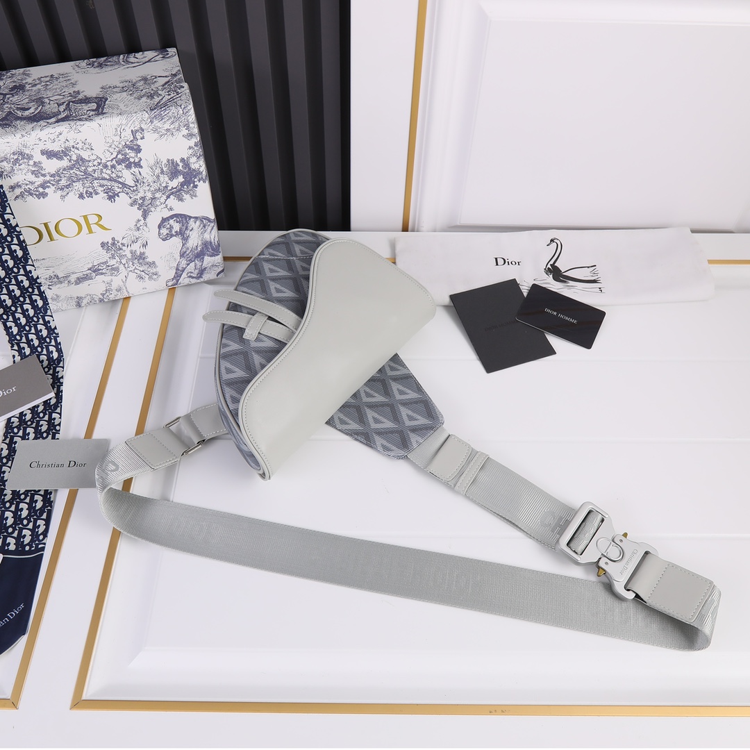 Dior 2022SS Pre-Fall Saddle Mens Shoulder Bags 20*28.6*5cm