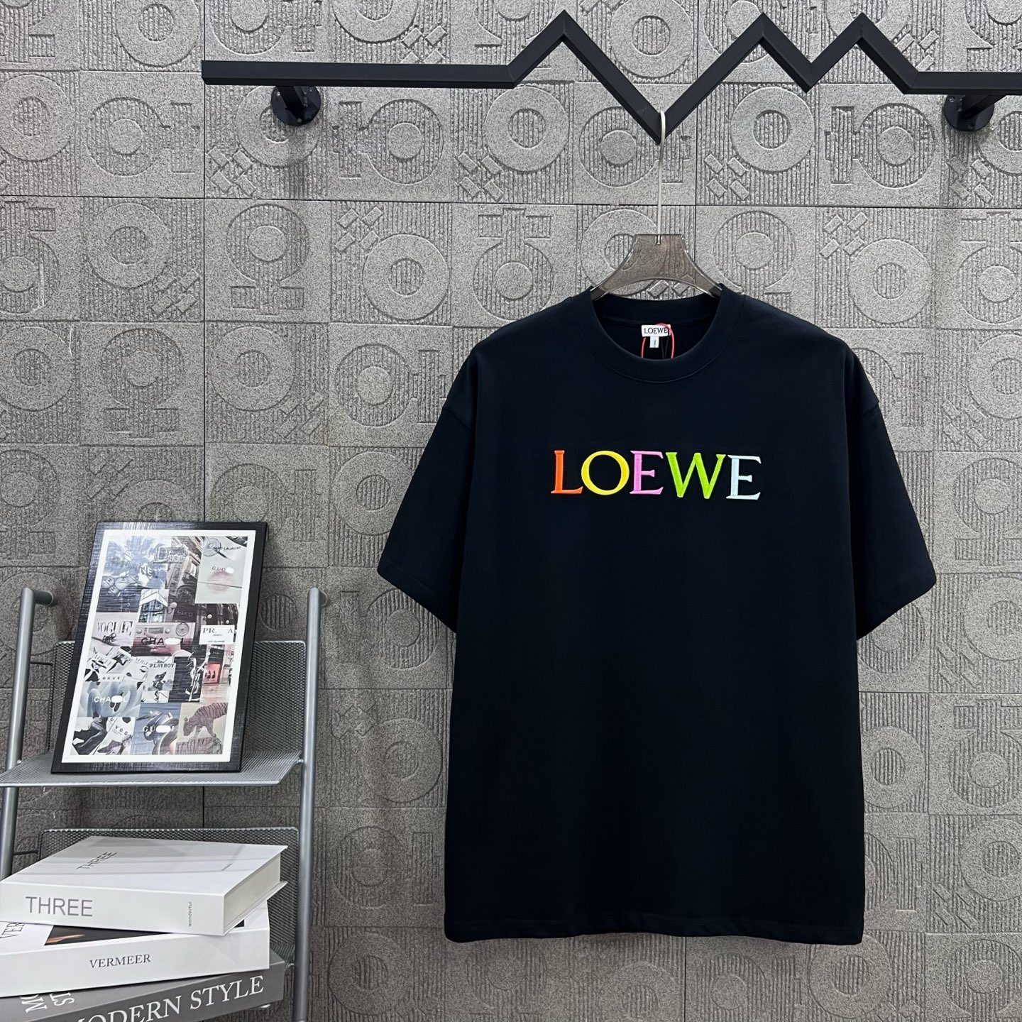Loewe T Shirt  Embroider Logo Size XS-L