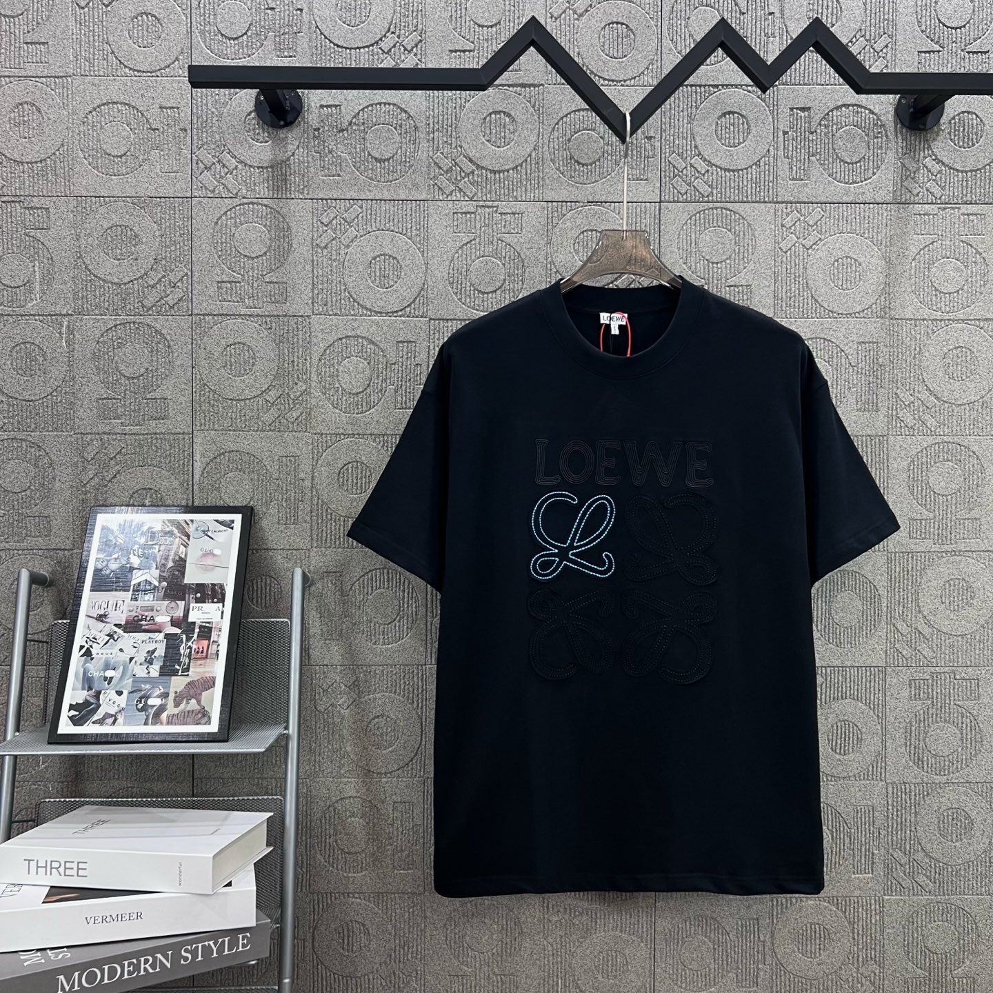 Loewe T Shirt  Embroider Logo Size XS-L
