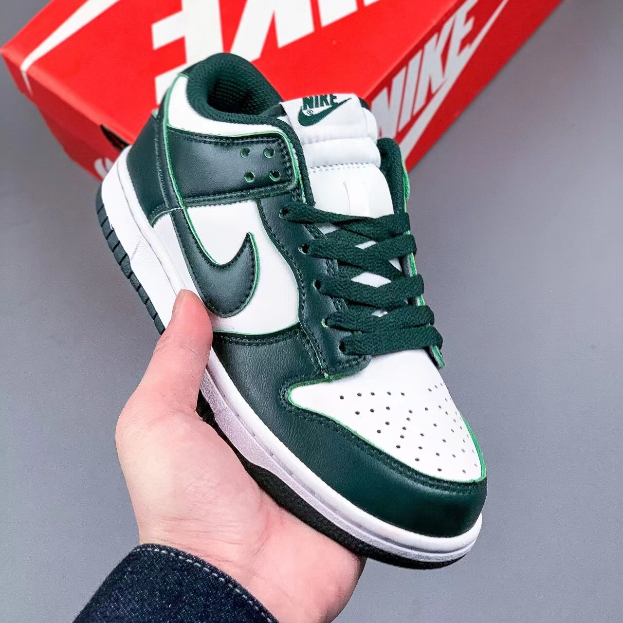 Nike SB Dunk Low Coast  Sneakers Shoes White Green Mens/Women 36 - 46