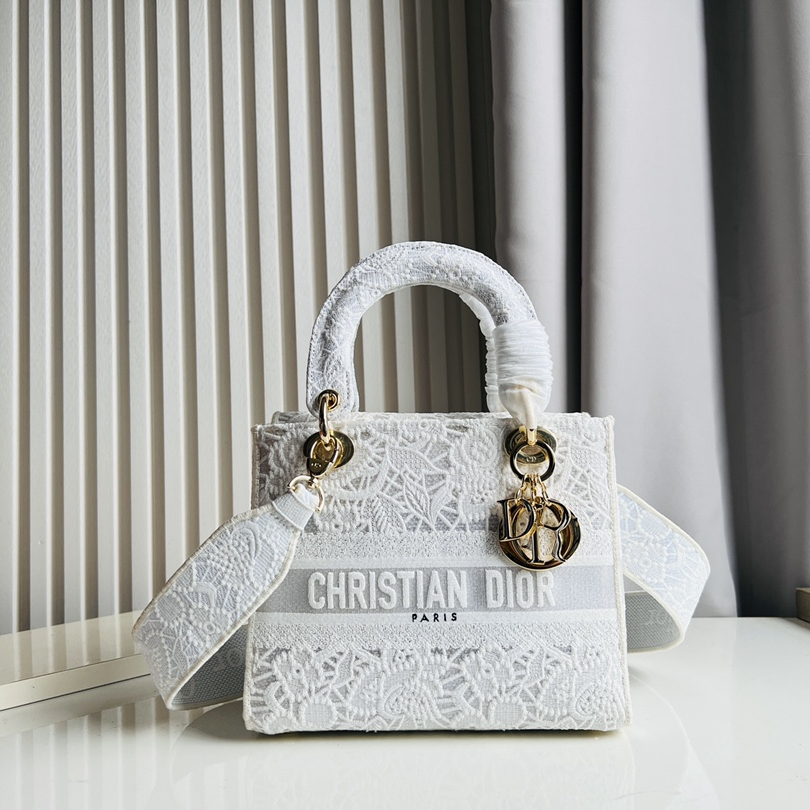 Dior Lady D-lite Women Shouler Bags 24cm