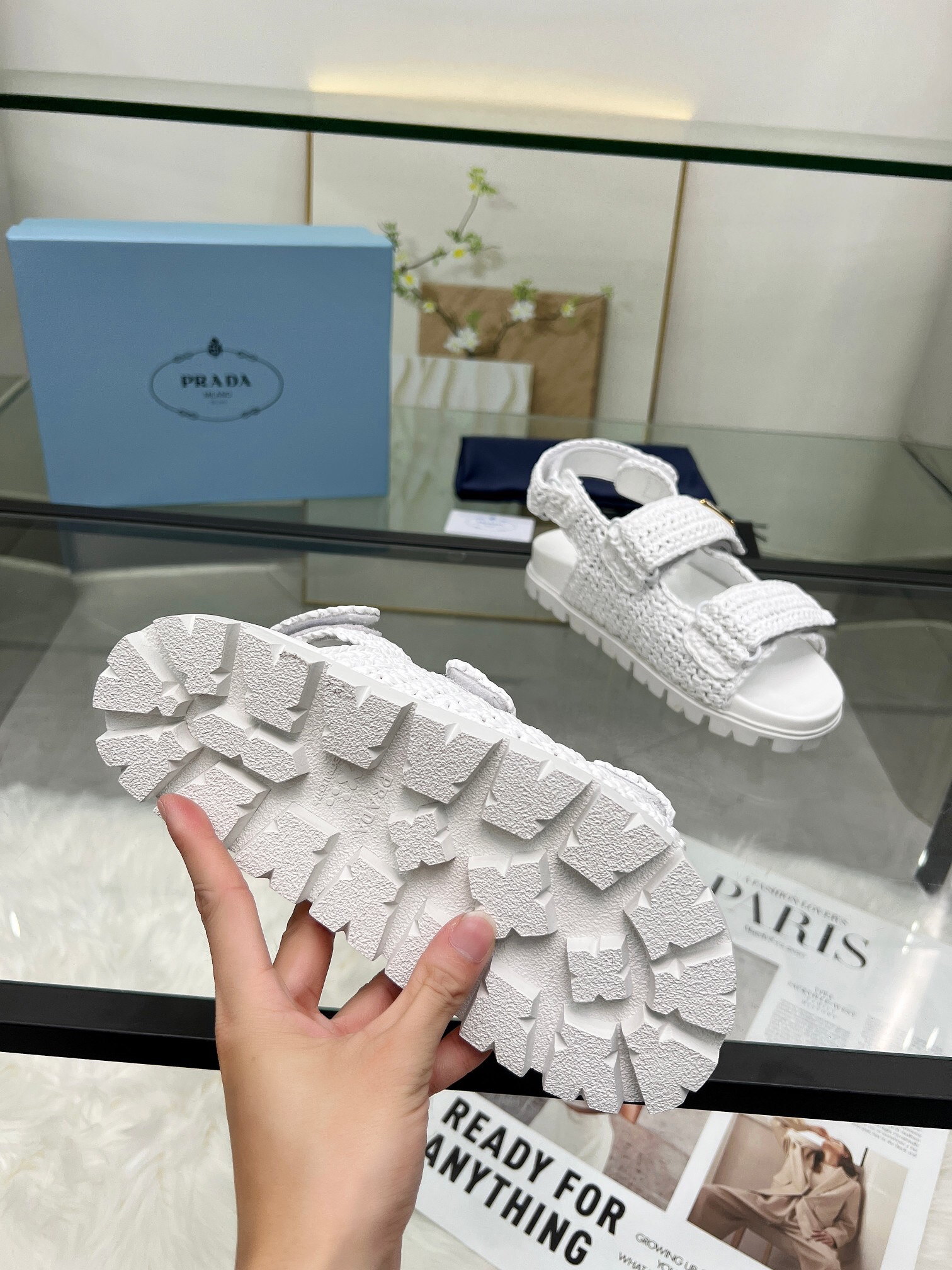 Prada 2024 New Monolith sandals Size 36-41