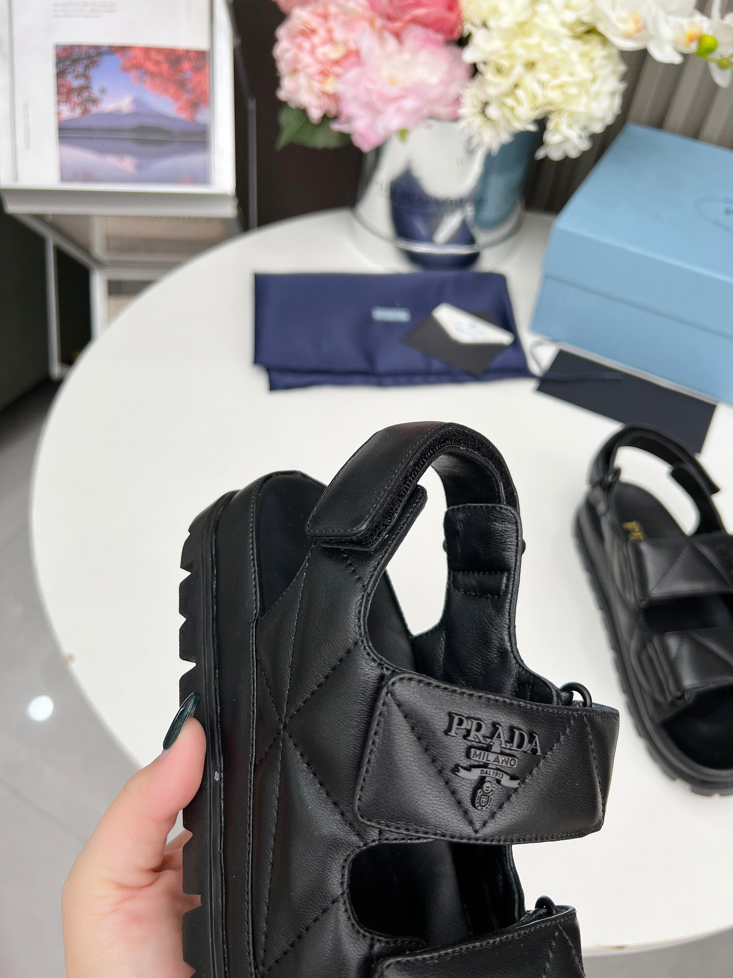 Prada 2024 New Monolith sandals Size 36-41