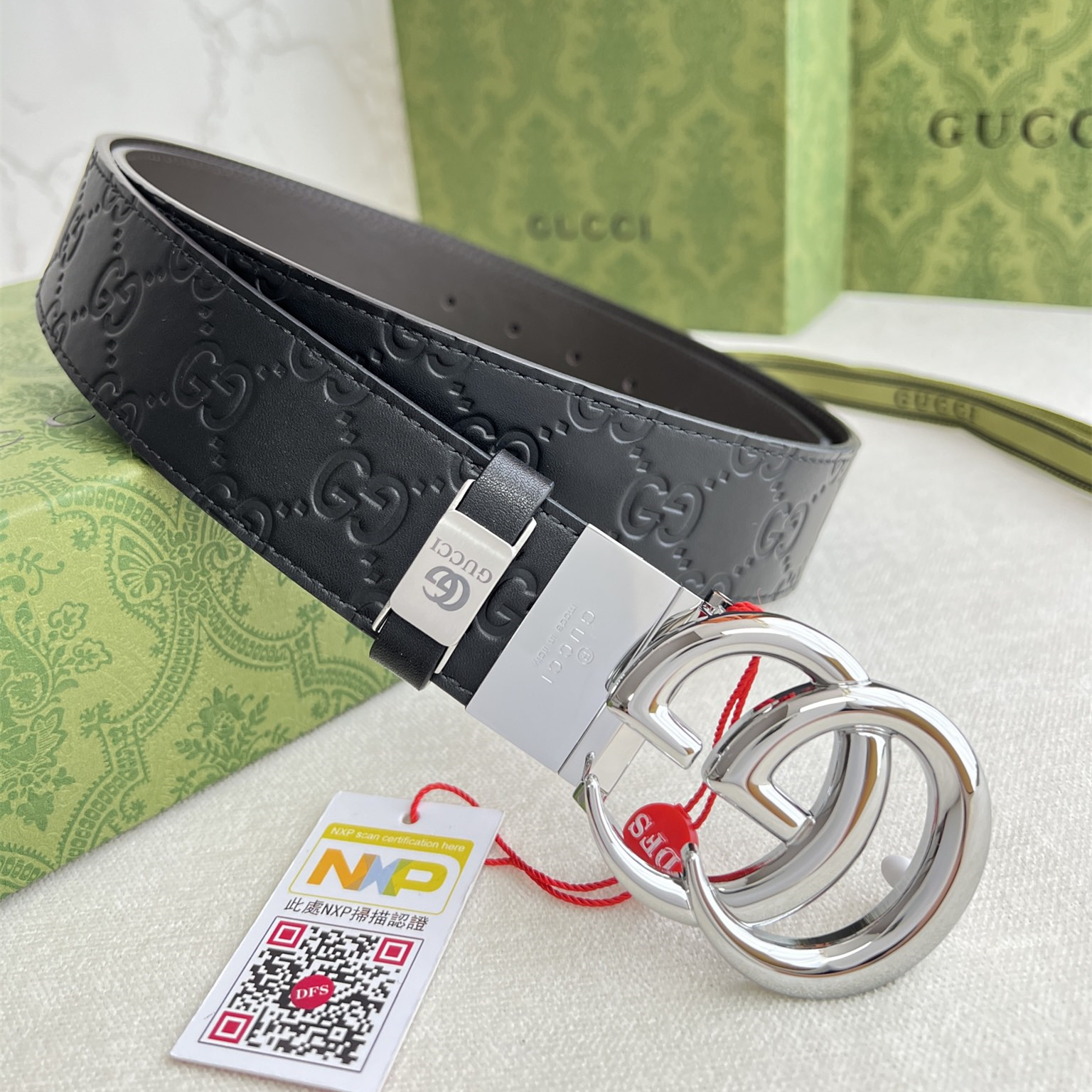 Gucci Mens Belt Width 3.8cm