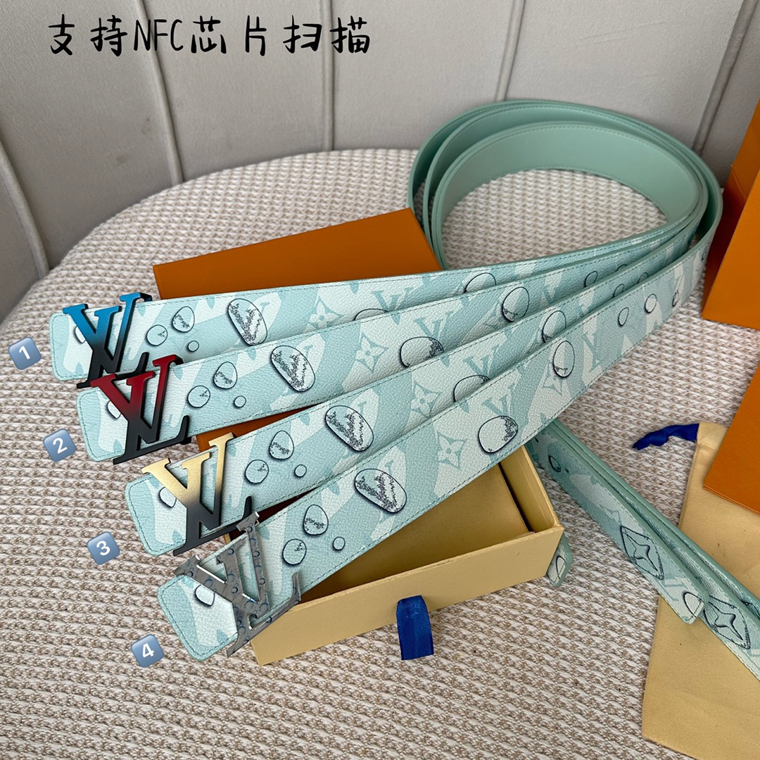 Louis Vuitton Mens Belt Width 4cm