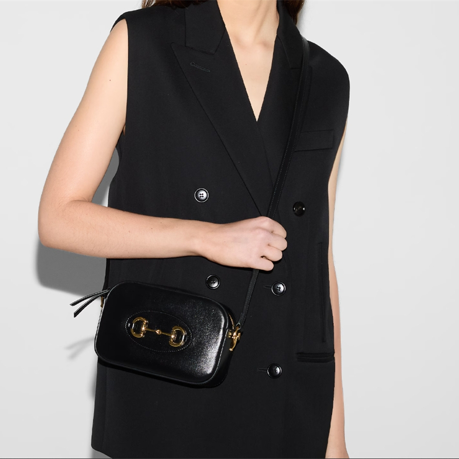 Gucci Kleine Gucci Horsebit 1955 Women Shoulder Bags 20*13*6cm