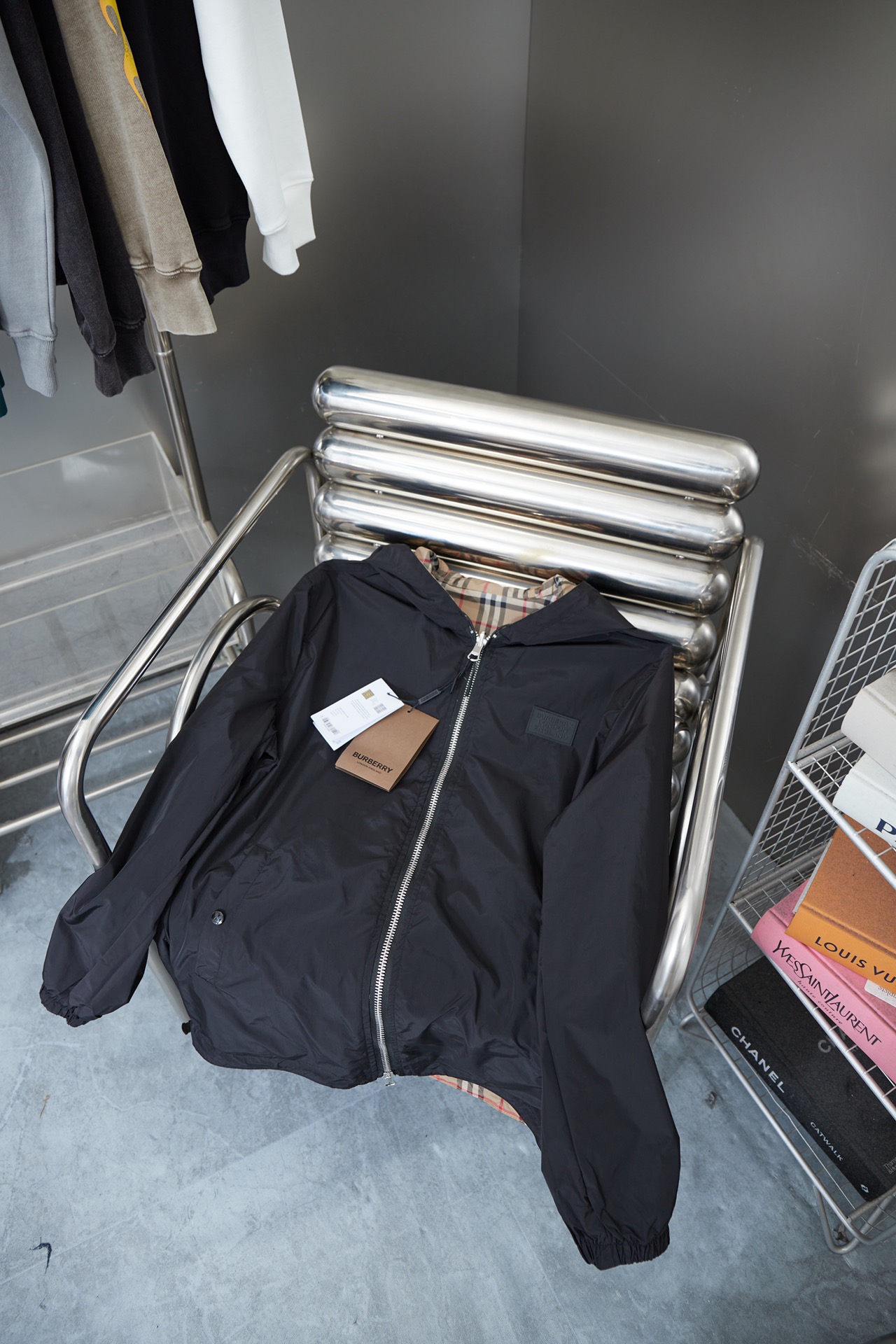 Burberry New 25ss Jacket Plaid Size S-XL