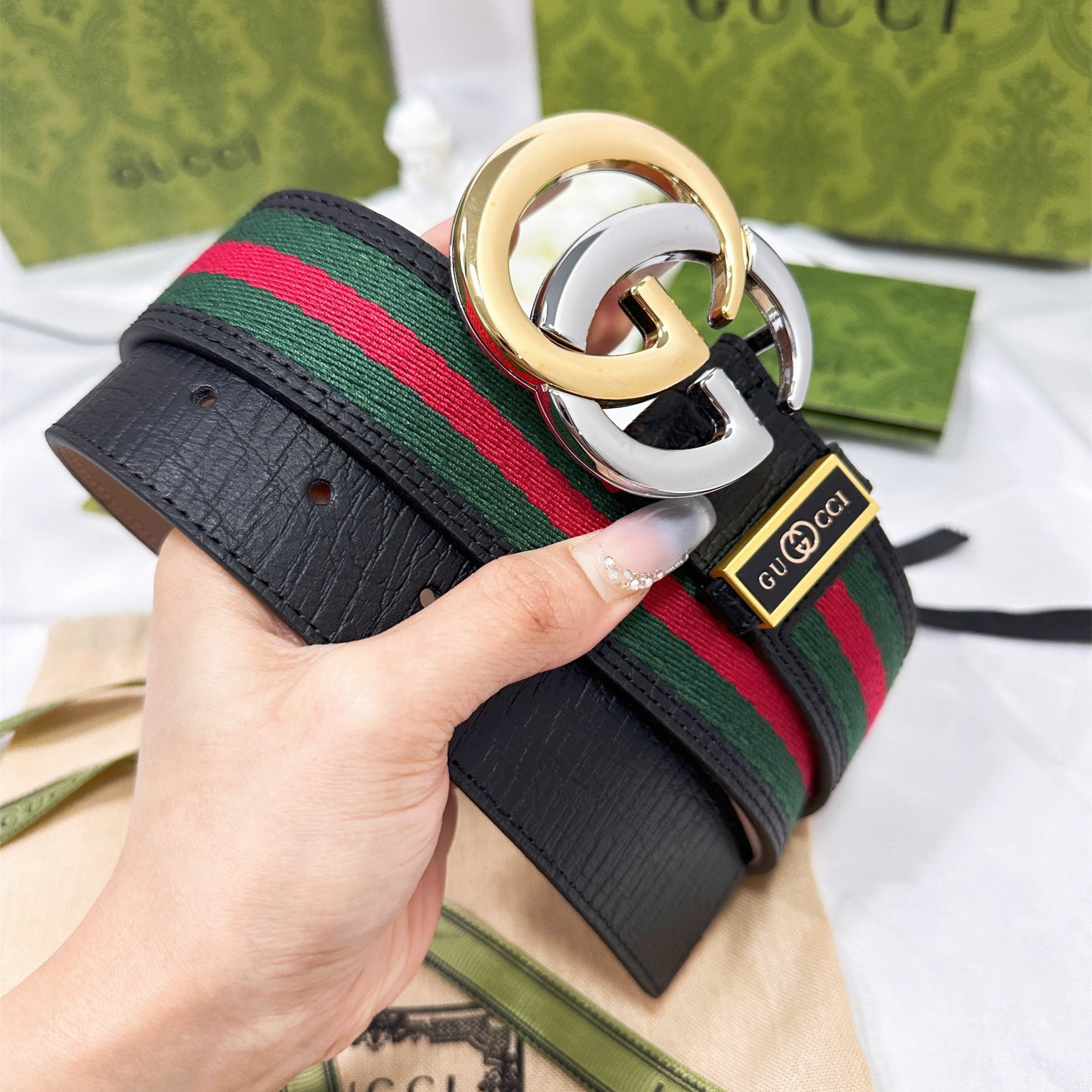 Gucci Mens Belt Width 3.8cm