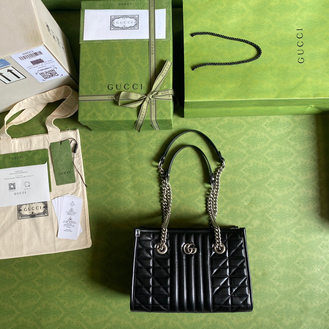 Gucci GG Marmont Tote Shopping Bags for Women Size 26.5*19*11cm