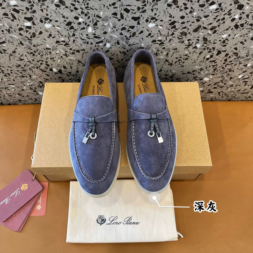 Loro Piana Men Women Loafers Size 36-45
