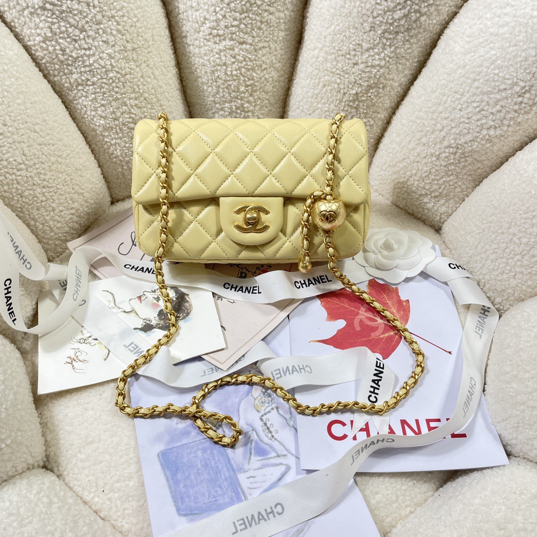 Chanel AS1787 Shoulder Bags Sheepskin 20cm