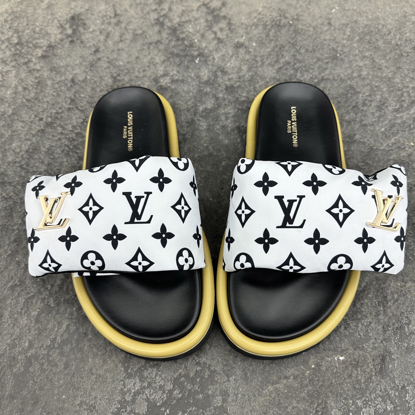 Louis Vuitton Pool Pillow Flat Comfort Slippers Size 36-46