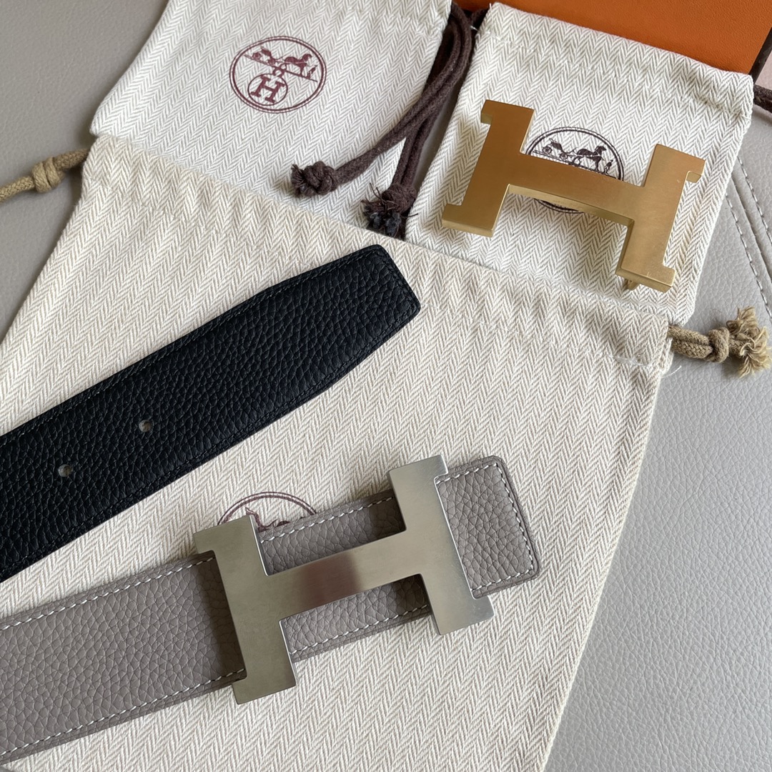 Hermes Mens Belt Width 3.8cm