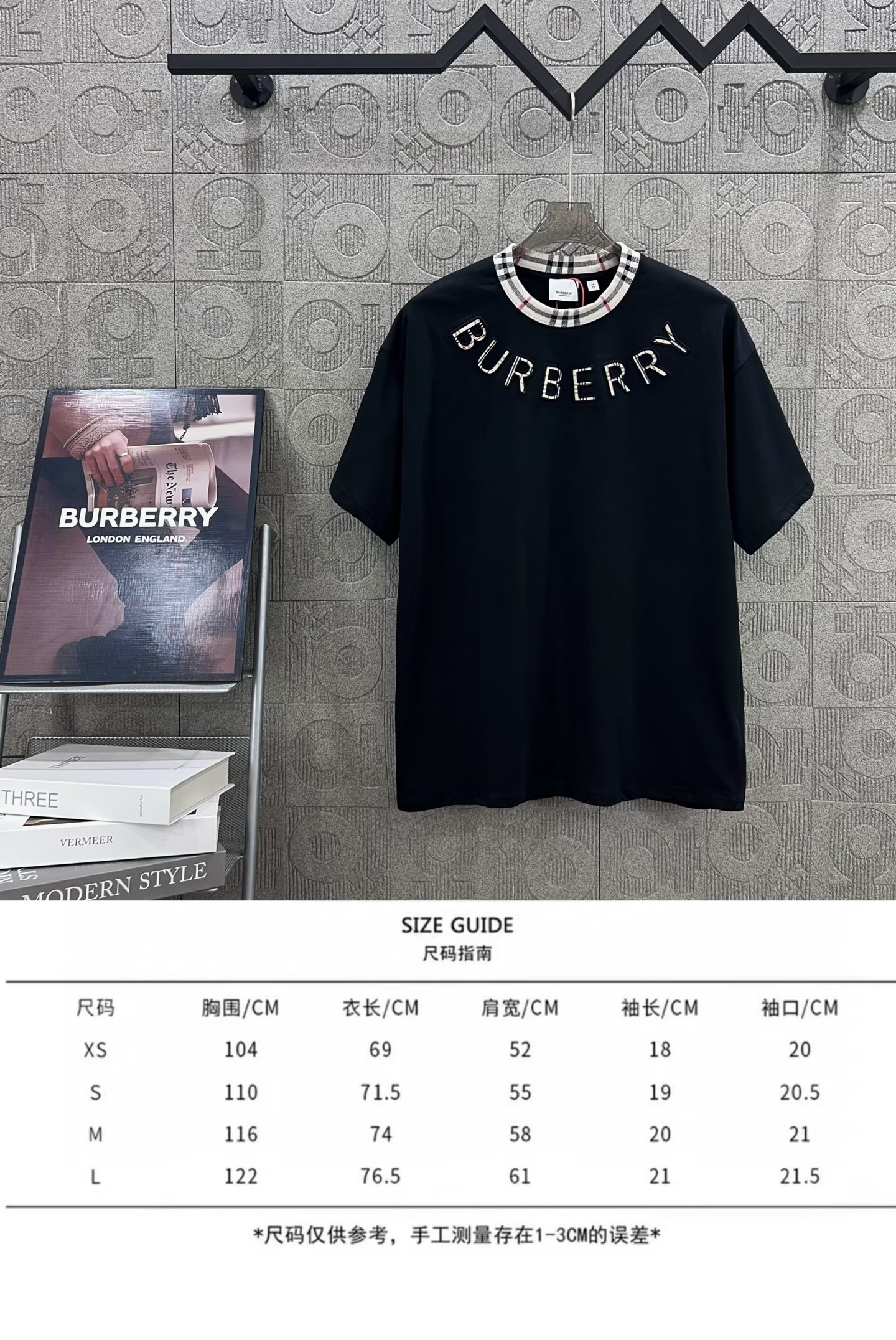 Burberry Logo T Shirt Size XS-L