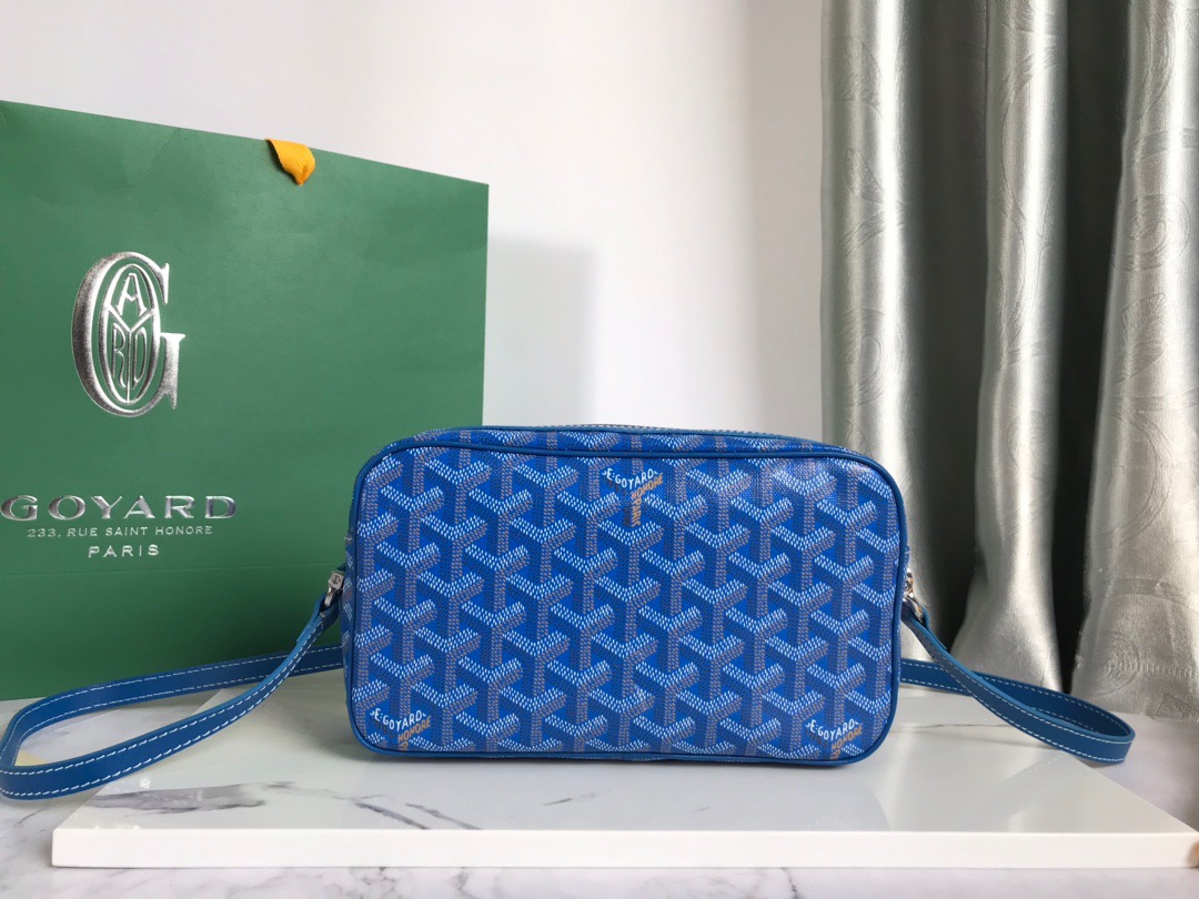 Goyard Cap-Vert Mens Shoulder Bags Size 22.5*13*7cm