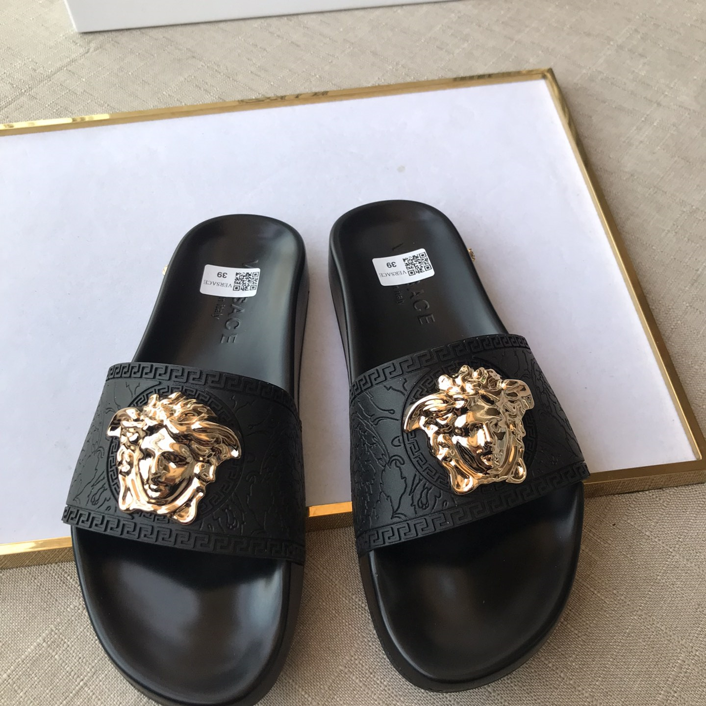 Versace Mens Women Sandals Gr. 36-46