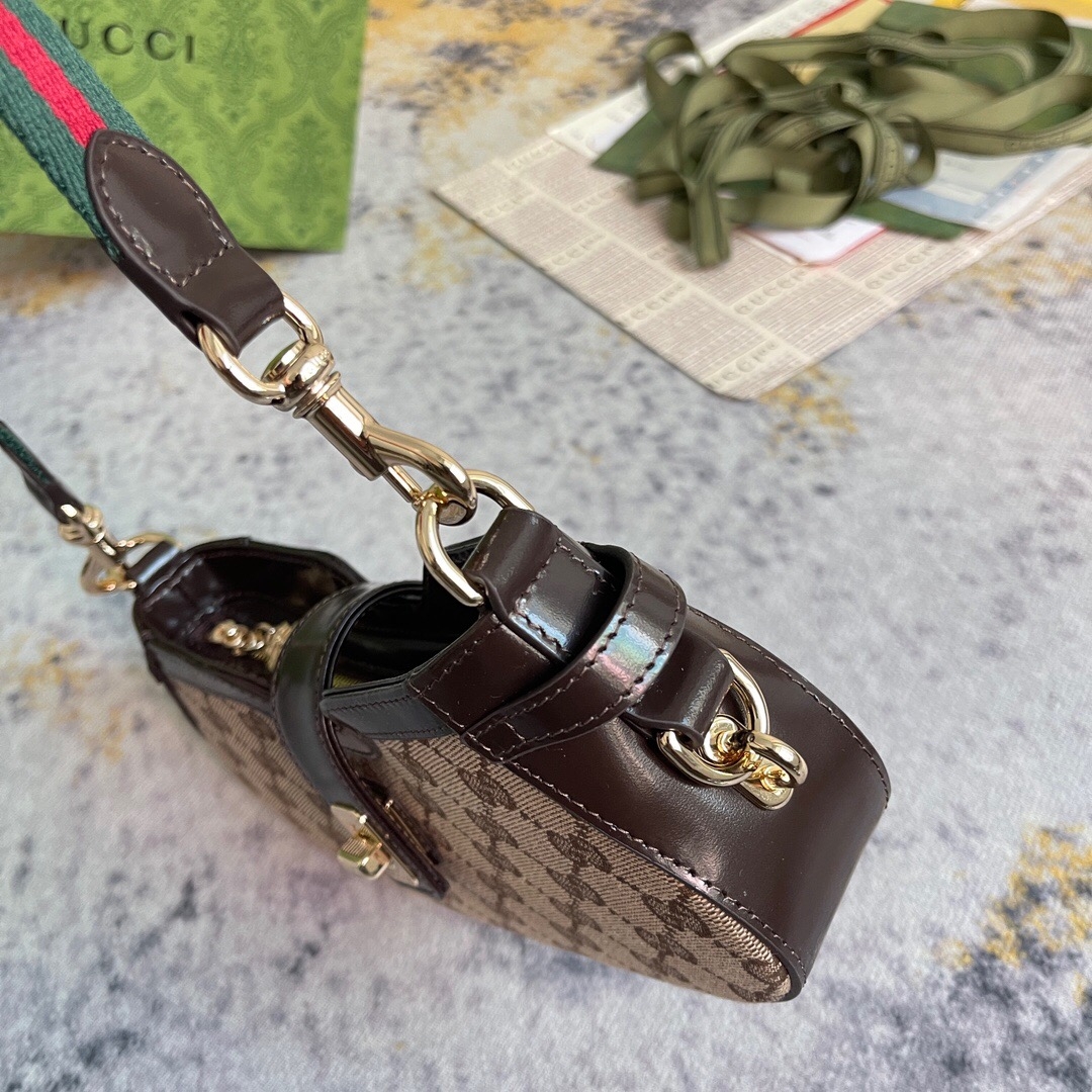 Gucci GG 786015 Moon side Women Shoulder Bags Size 24*12*5cm