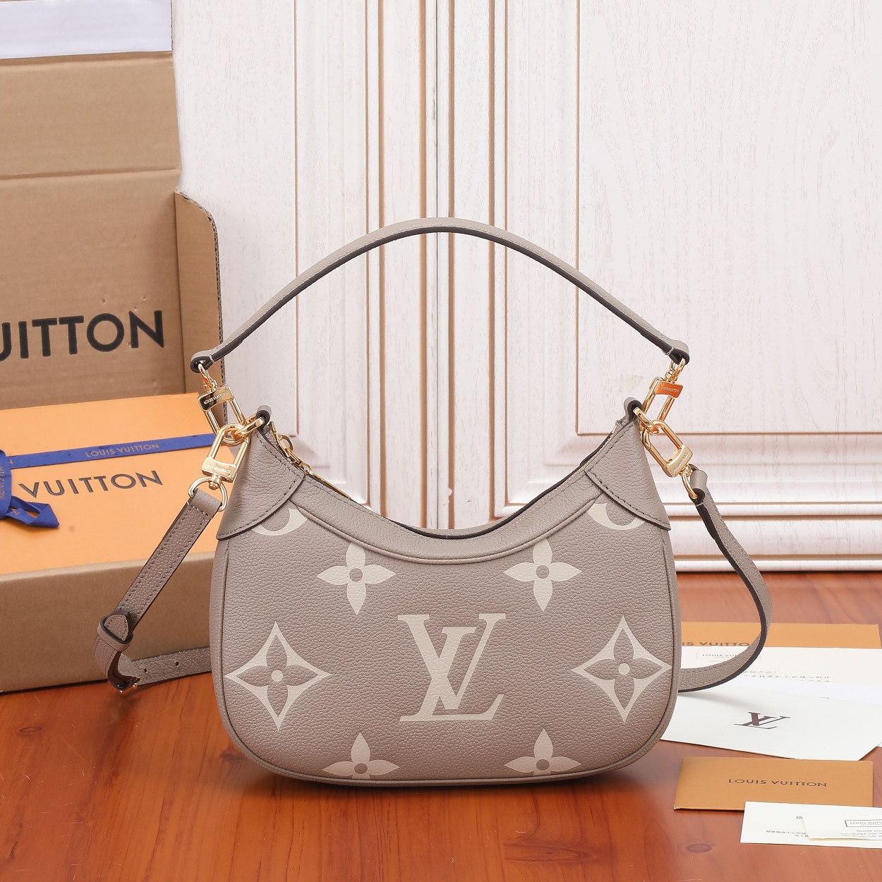 Louis Vuitton M46112 Bagatelle Women Shoulder Bags Size 22*14*9cm