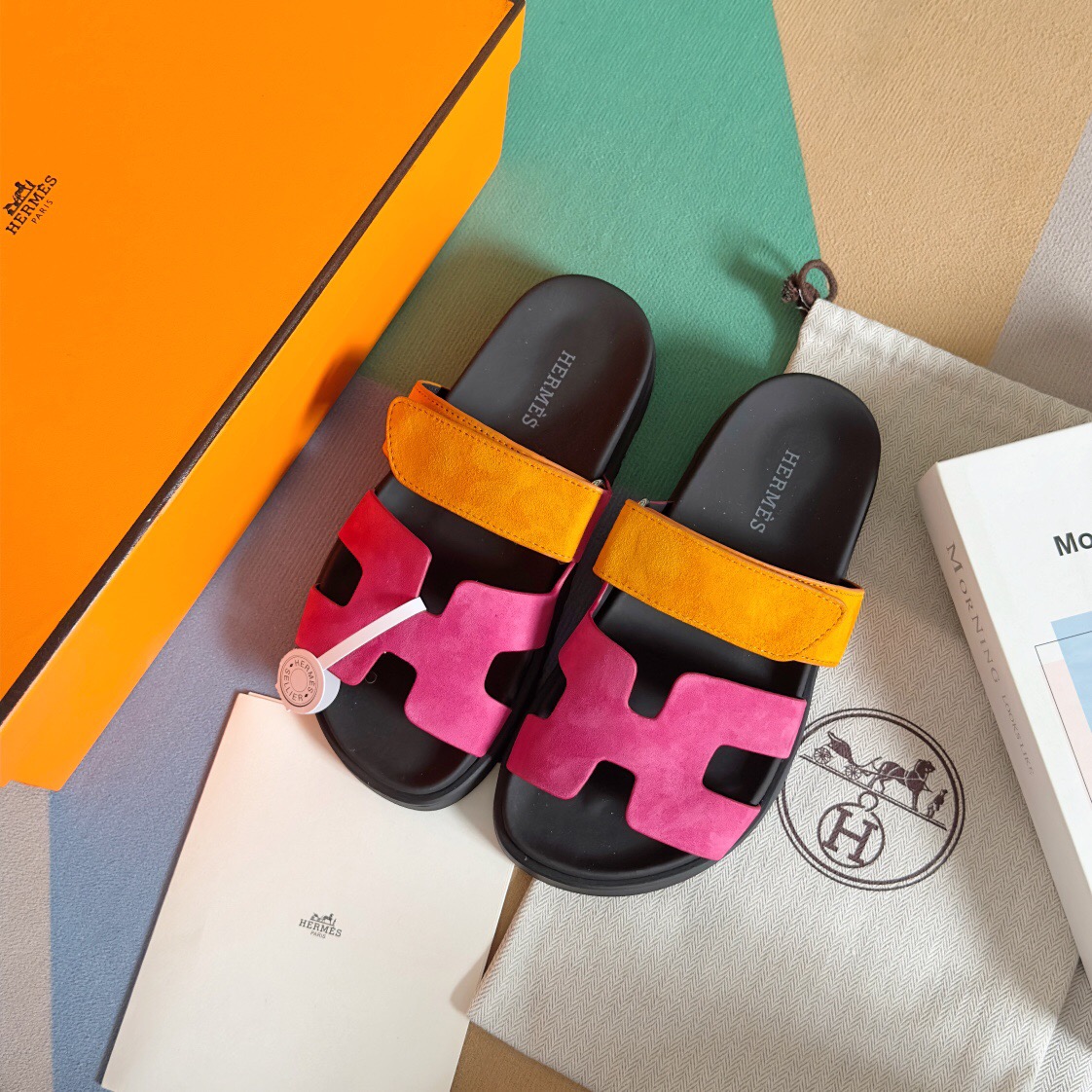 Hermes chypre Slippers Size 36-45