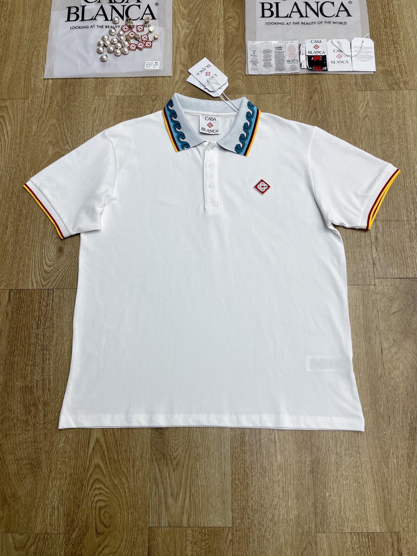 Casablanca Polo Shirt Size S-XL