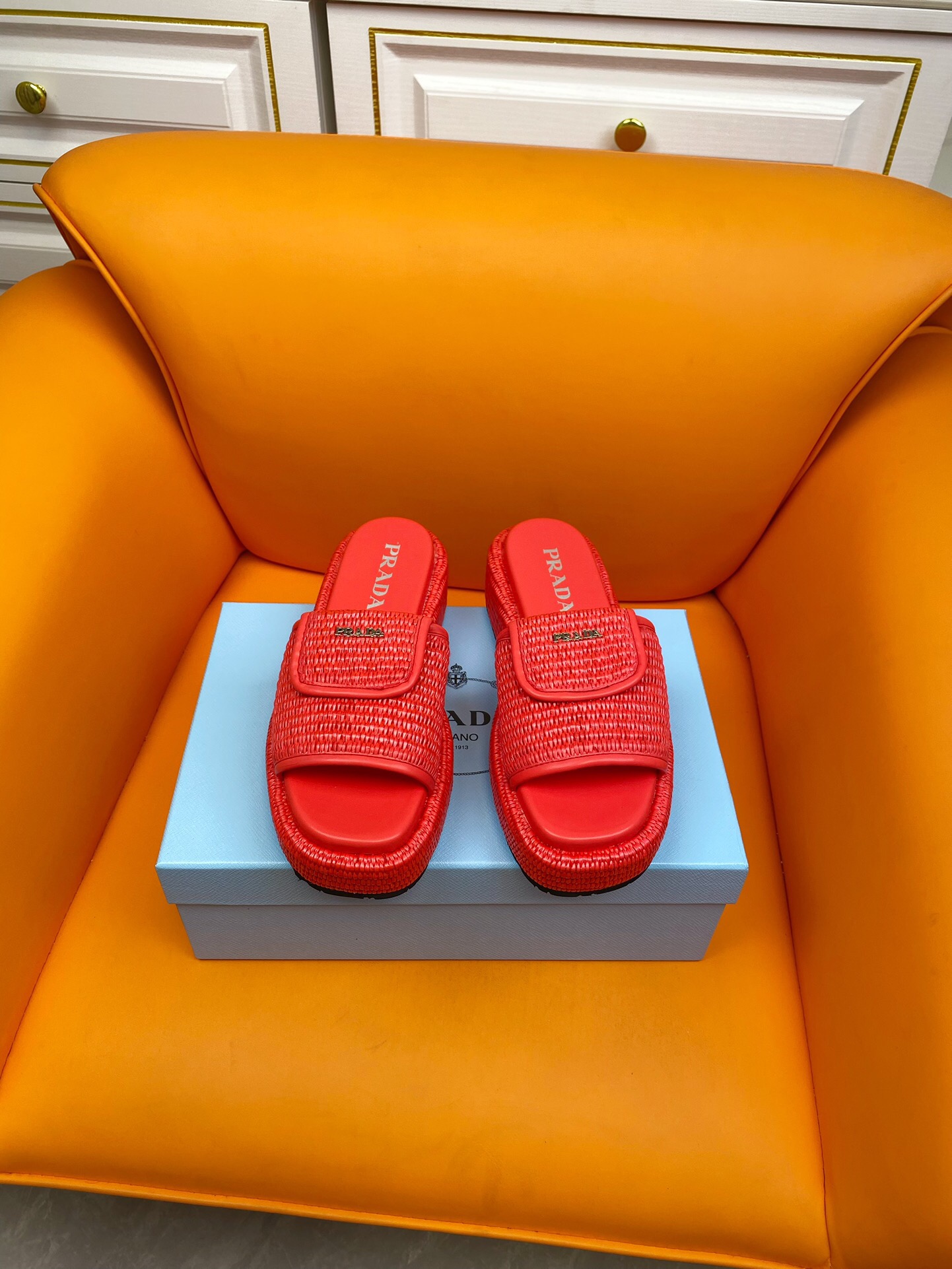 Prada 2024 New Monolith sandals Size 36-40