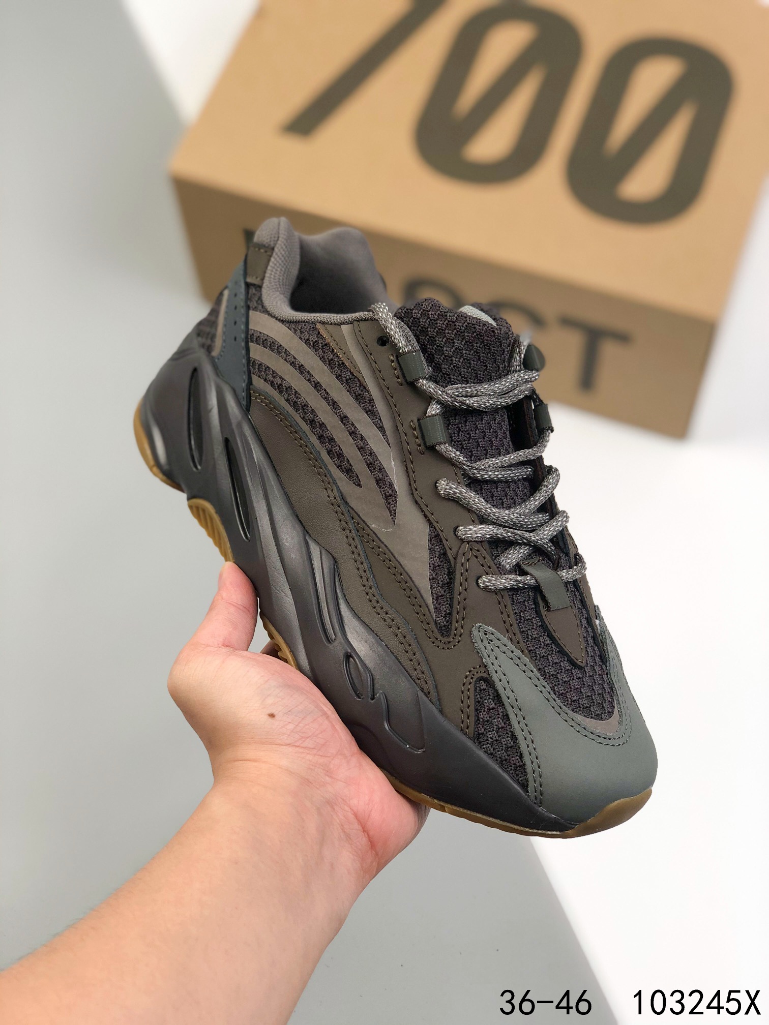 Yeezy Boost 700 V1 Sun Mens/Women's Sneakers Shoes 36 - 45