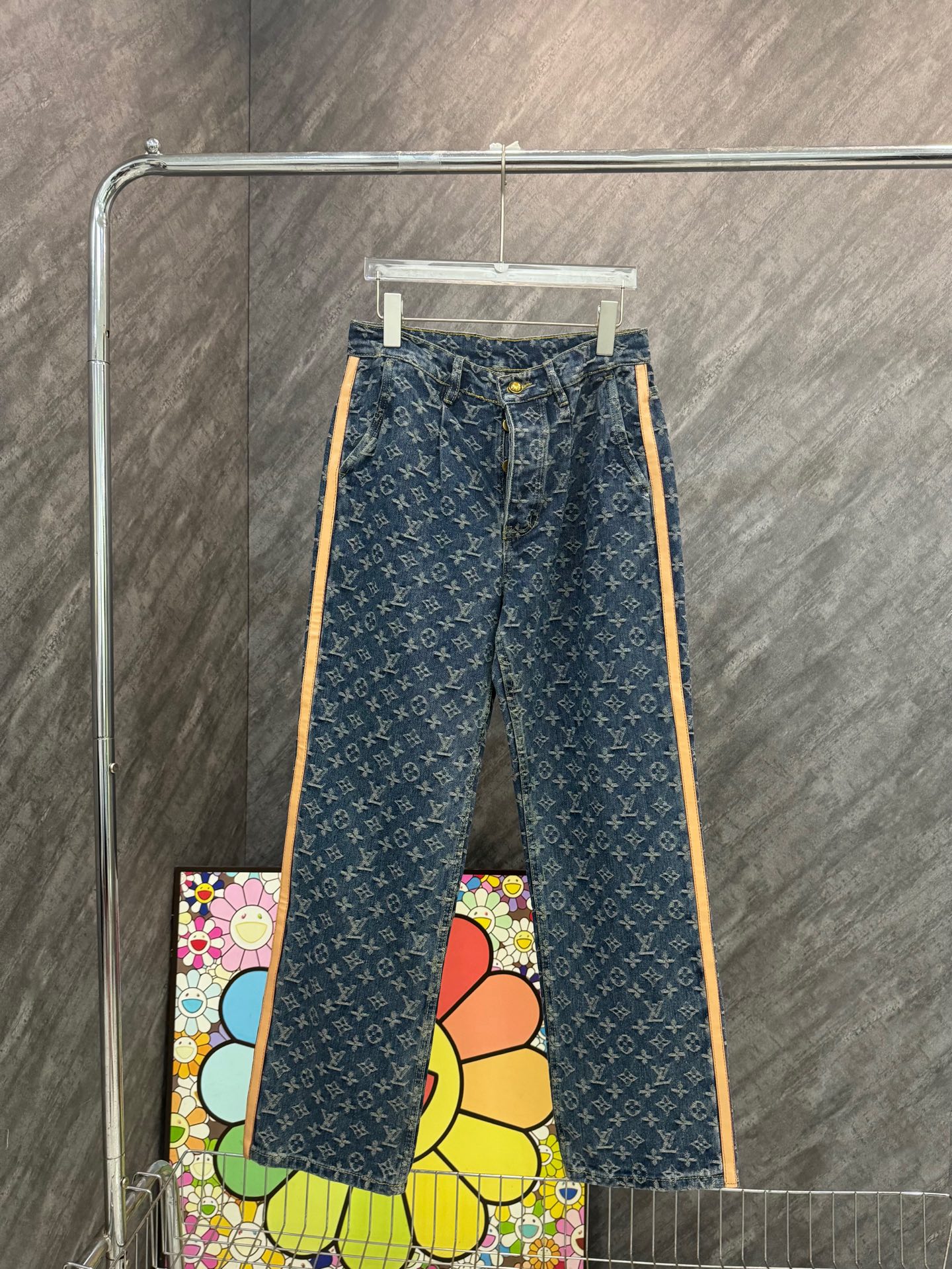 Louis Vuitton Unisex Jeans Size S-XL