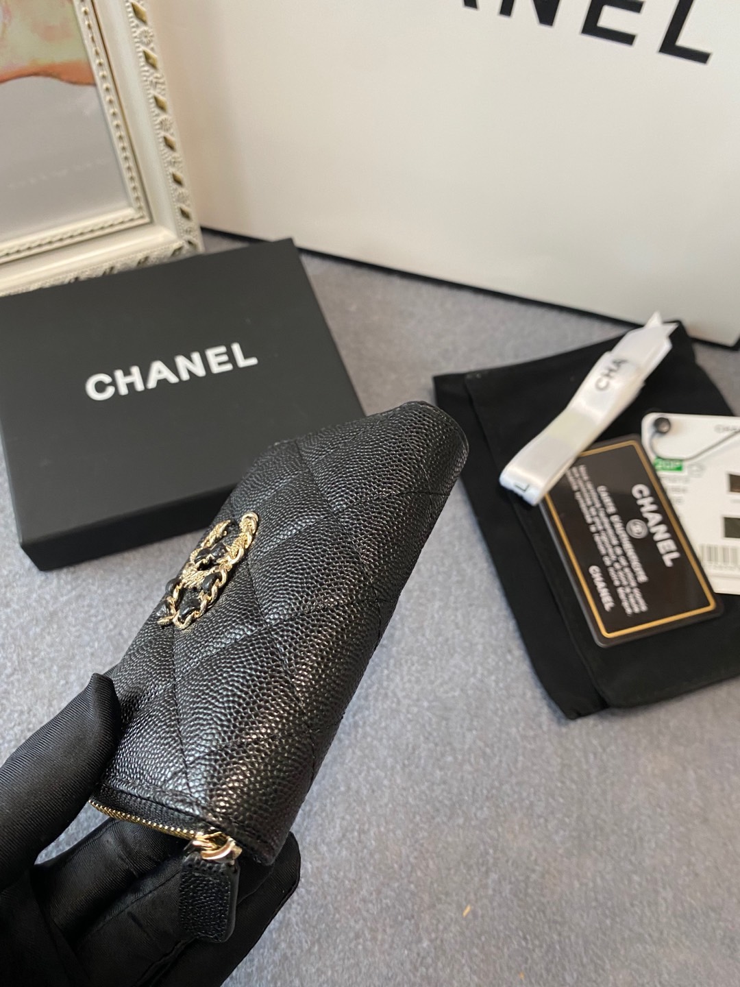 Chanel Card Holder Size 11*7*2cm