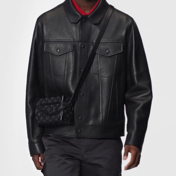 Louis Vuitton M44735 Soft Trunk Mens Shoulder Bags Size 18.5*13*8cm